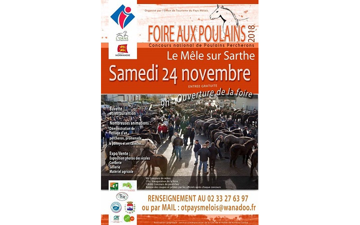 affiche-foire-aux-poulains-mele-sur-sarthe-2018