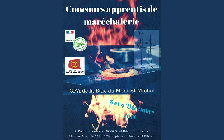 affiche-concours-marechalerie-Lycee-baie-mont-saint-michel-2018