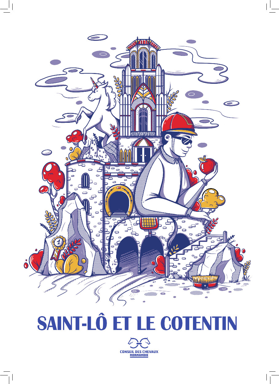 Saint-Lo Cotentin Cheval