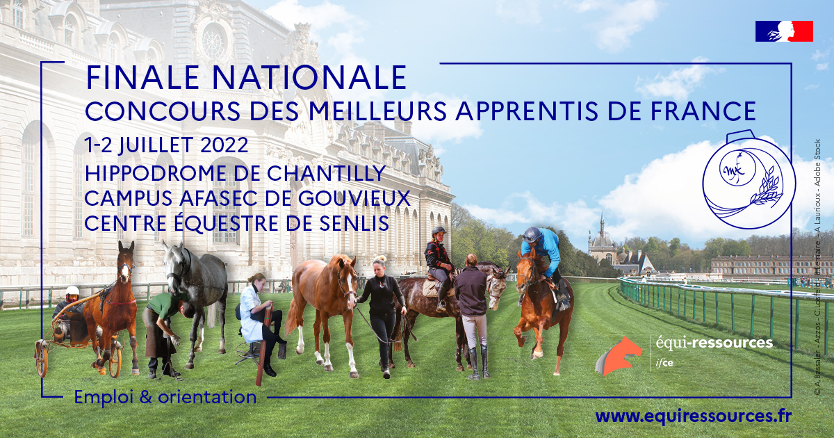 Concours Meilleur Apprentis de France Métiders du cheval 2022